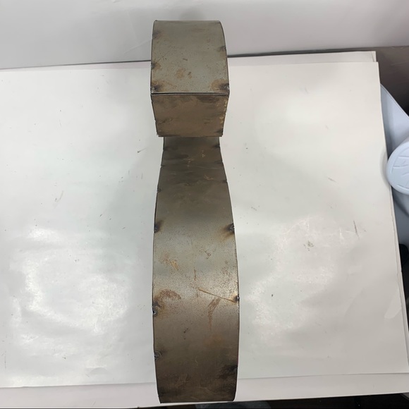 Farmhouse Rustic Metal Country 18.5 Inch Distressed Letter S Initial Decor - Picture 5 of 6